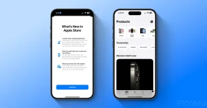 Apple Store uygulaması güncellendi. Yeni güzellikler var. (The Apple Store app has been updated. There are new goodies.)